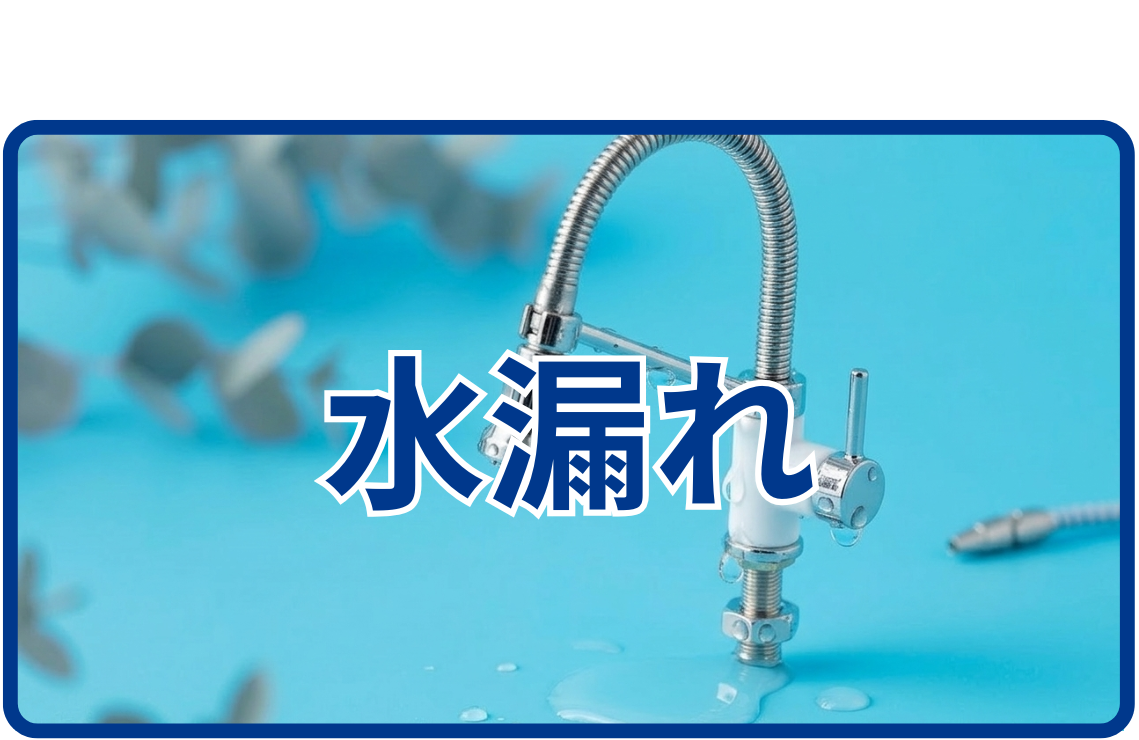 水栓・蛇口の水漏れ